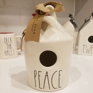 Rae Dunn Peace Birdhouse